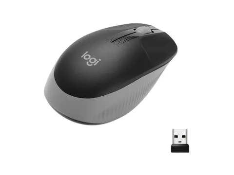 Logitech M190 Draadloze Muis Zwart-Zilver