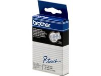 Gelamineerde Tape Brother Tc-103 P-Touch 12Mm Blauw Op Transparant
