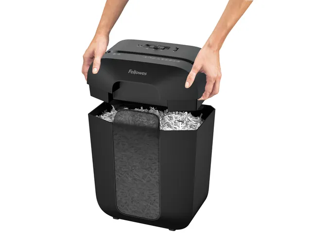Destructeur Fellowes Powershred LX45 particules 4x37mm noir P-4