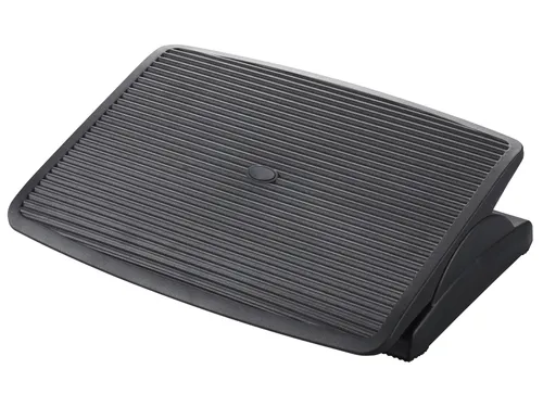 Ergonomische Voetensteun Zwart Instelbaar 0-30 Graden