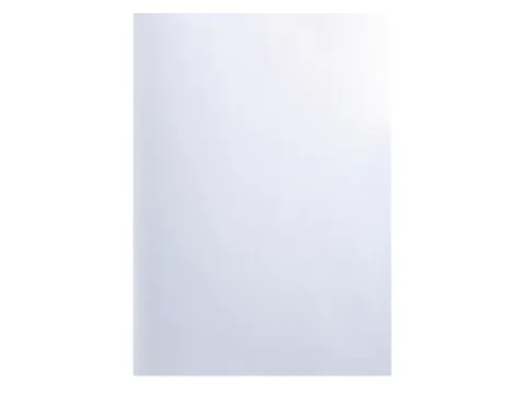 Paquet de 100 couvertures Grain toilé pour reliure A4 - Blanc