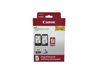 Canon PG-575 & CL-576 Inktcartridges Zwart + Kleur - 2