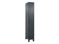 locker voor scheiding van kleding,HxBxD 1950x300x500mm,1vak
