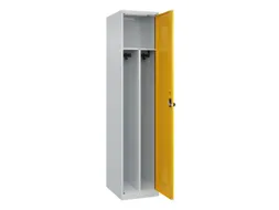 locker voor scheiding van kleding,HxBxD 1850x400x500mm,1vak