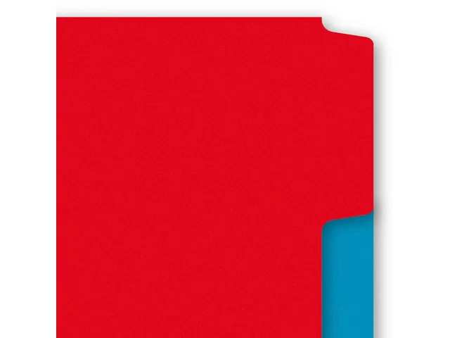 Tabblad Kangaro A4 blanco karton 180 grams assorti 4-gaats 6-delig