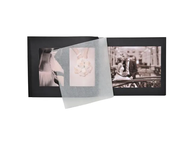 Fotoalb CEREMONY 37x29cm 40bl zwart