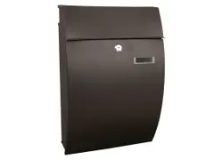 Wandbrievenbus Geronan Mat Zwart Staal