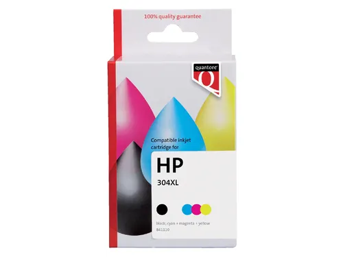Inktcartridge Quantore alternatief tbv HP 304XL zwart + kleur HC