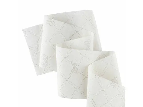 Scott Essential toiletpapier jumbo 2-laags Wit 6 rollen