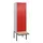 locker voor scheiding van kleding,HxBxD 2120x600x815mm,2vak