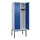 locker,HxBxD 2120x800x500mm,2vak,vak B 400mm,draaigrendel