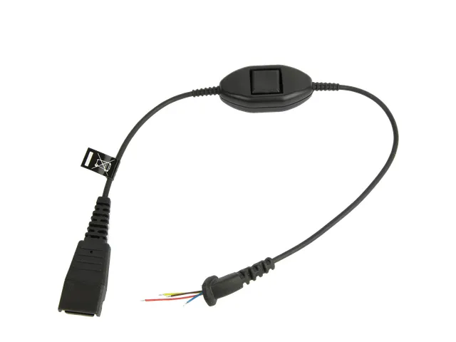Ascom QD cord with Mute function