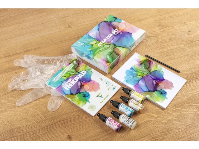 Encre à alcool Clairefontaine & Cenit set srater 8 pièces