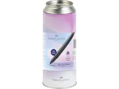 Fineliner Faber-Castell Grip 0,4mm blik 15 stuks