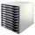 Ladenbox Leitz 5281 10 Laden Grijs