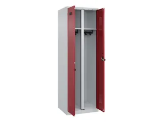 locker voor scheiding van kleding,HxBxD 1850x600x500mm,2vak - 1