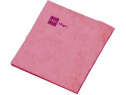 Allegro reinigingsdoek rood 38x40cm, pak van 25 stuks