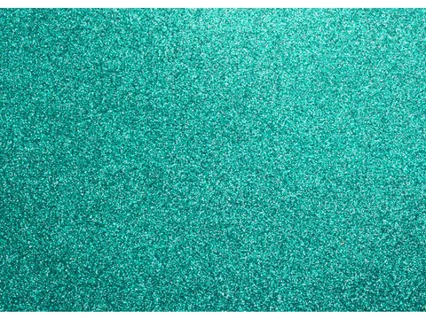 Glitterkarton Kangaro turquois 50x70cm pak à 10 vel