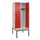 locker met bank,HxBxD 2120x800x815mm,2vak,vak B 400mm,cilinderslot