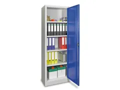 universele kast,HxBxD 1950x640x400mm,RAL7035,front RAL7035