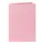 Correspondentiekaart Papicolor dubbel 105x148mm babyroze pak à 6 st