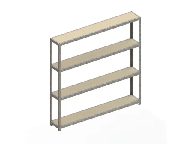 breedvakstelling,grondveld,HxBxD 2470x2504x400mm,vakl. 400kg