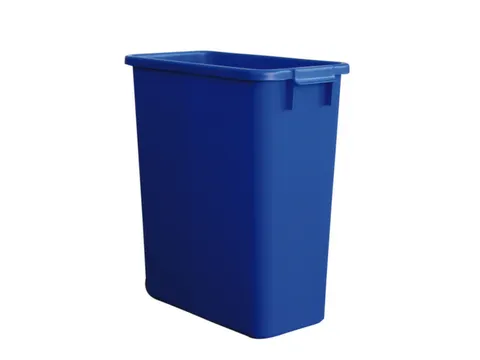 Multifunktionele Bak Pp 590x560x280mm 60 liter 2 Grepen Blauw