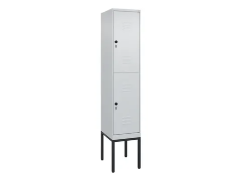 dubbeldekse locker,HxBxD 2120x400x500mm,1x2vak.,vak B 400mm
