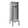 PBM-locker met bank,HxBxD 2120x600x815mm,2vak,vak B 300mm,draaigrendel