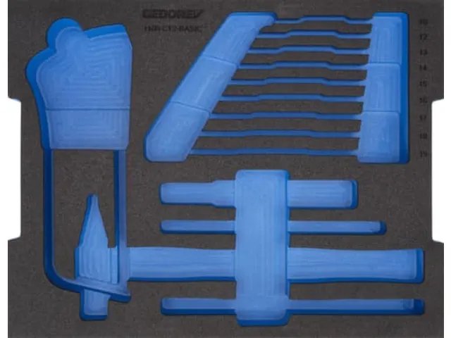 GEDORE EI-1100 CT2-BASIC schuimmodule 2/2 L-BOXX 136leeg