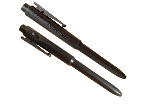 BST J800 Detecteerbare drukpen Zwart Schrijfkleur Zwart 25 Stuks