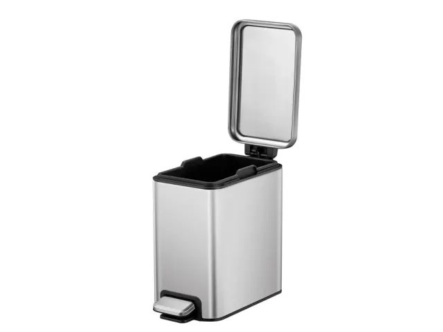 Stella Slim pedaalemmer 6 liter Mat RVS