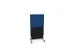 scheidingswand,HxB 1545x800mm,CC-zwart,BN6016-blauw