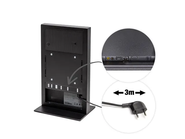 Digital Countertop T Stand met 13 inch Samsung scherm