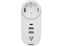V7 Pwusbceu 1 Out Travel Surge Overspanningsbeveiliger