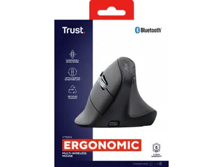 Ergonomische muis Trust hyperscrol Vyran draadloos zwart - 9