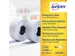 Prijsetiket Avery PLR1626 16x26mm afneembaar wit