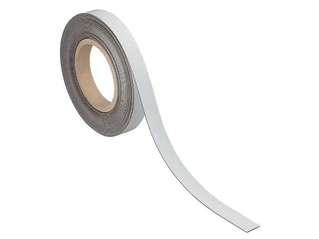 Magneetband beschrijf- en wisbaar MAUL 10mx20mmx1mm wit