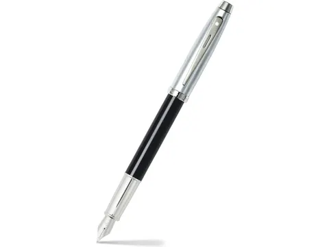 Vulpen SHEAFFER 100 E9313 F Glossy black barrelbrushed chrome, chrome