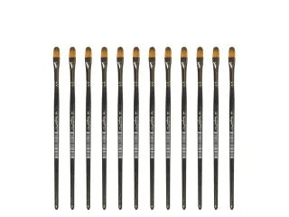 Penseel Kangaro Serie 342 kattentong Nr. 6 synthetisch doos 12 stuks - 1