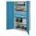 Materiaalkast Geperf Deuren 1950x1000x600mm 3legborden 2laden Ral5010