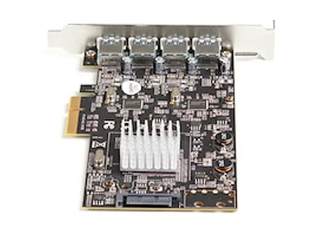 4-Poorts USB PCIe Kaart 3.1 Gen 2 - 2 Chips