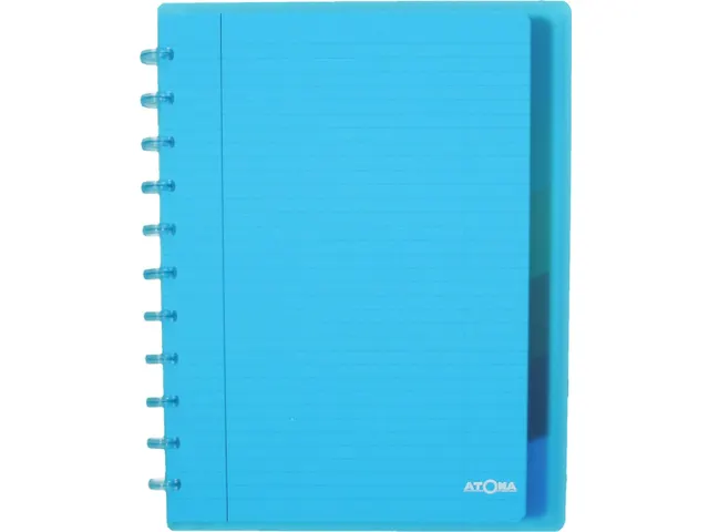 Cahier spirale A4+ 60 feuilles Ligné Couverture PP Assorti 6 intercal