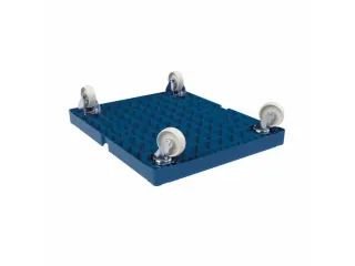 laadbord,draagverm. 500kg,LxB 682x815mm,kunststof,gentiaanblauw - 2