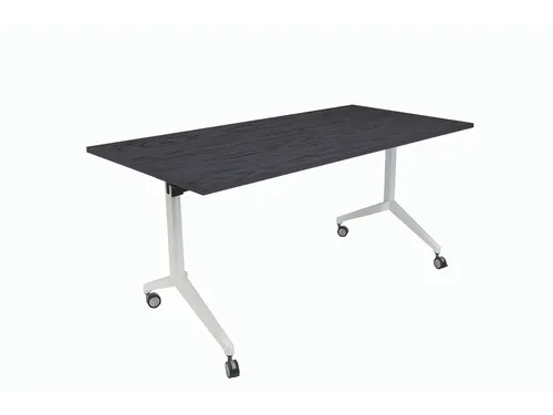 Schaffenburg Klaptafel 120x80cm houtprint schaduw 25mm wit