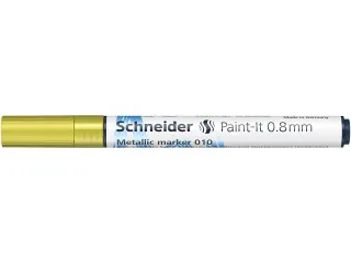 Metallic marker Schneider Paint-It 010 0.8mm geel metallic - 1