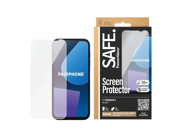 Protection écran PanzerGlass SAFE. by Screen pour Fairphone 5