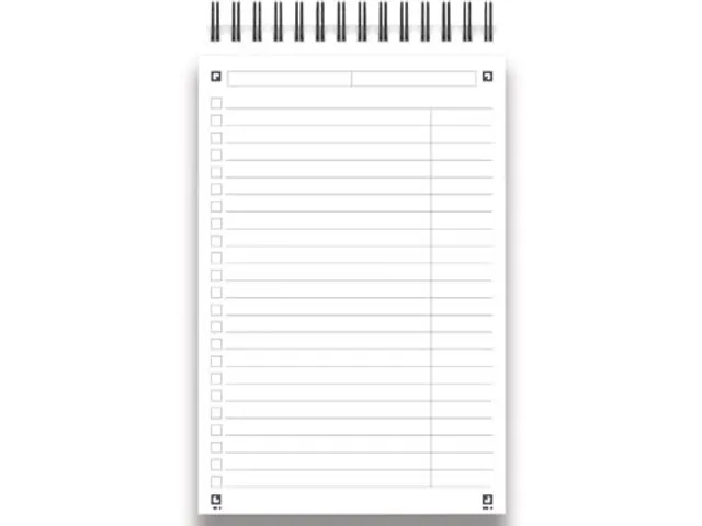 Oxford Task Manager 125x200mm 70 Vel Assorti lijn