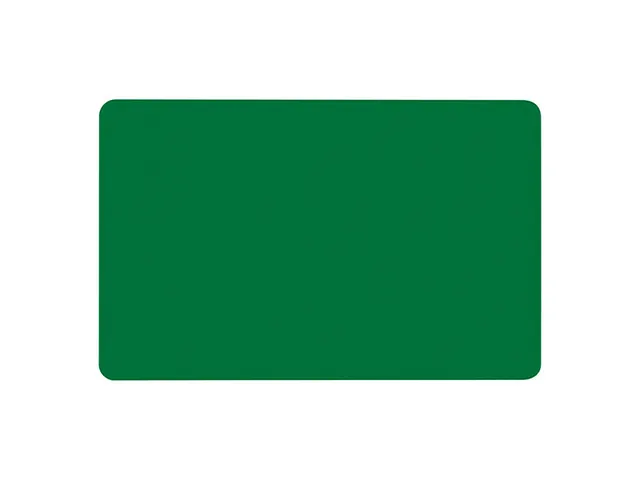 Zebra 104523-135 pvc kaarten groen 30mil 500 stuks