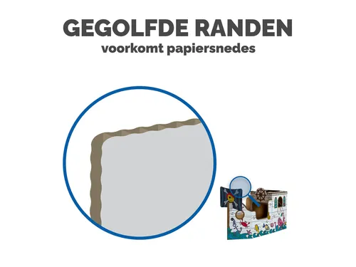 Kartonnen Piratenschip XL Bankers Box Play inkleurbaar